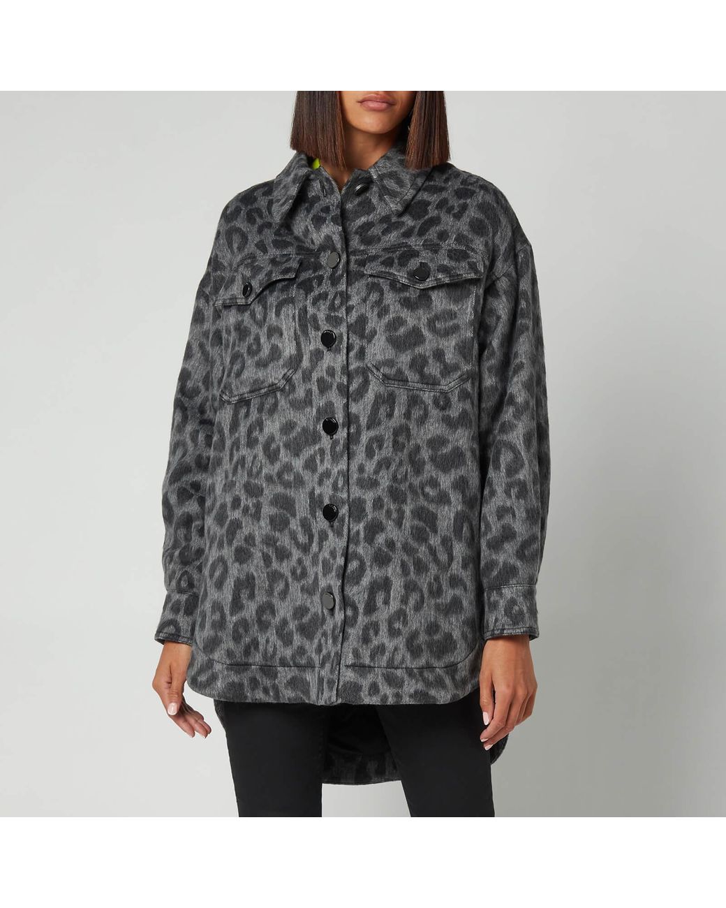 ted baker leopard print coat