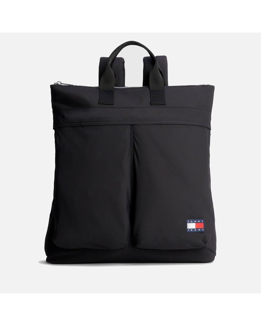 Tommy Hilfiger Dimensions Nylon Backpack in Black for Men Lyst Canada