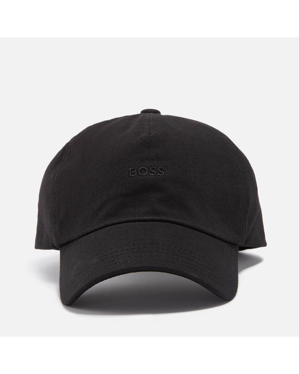 BOSS - Cotton-twill cap with logo detail