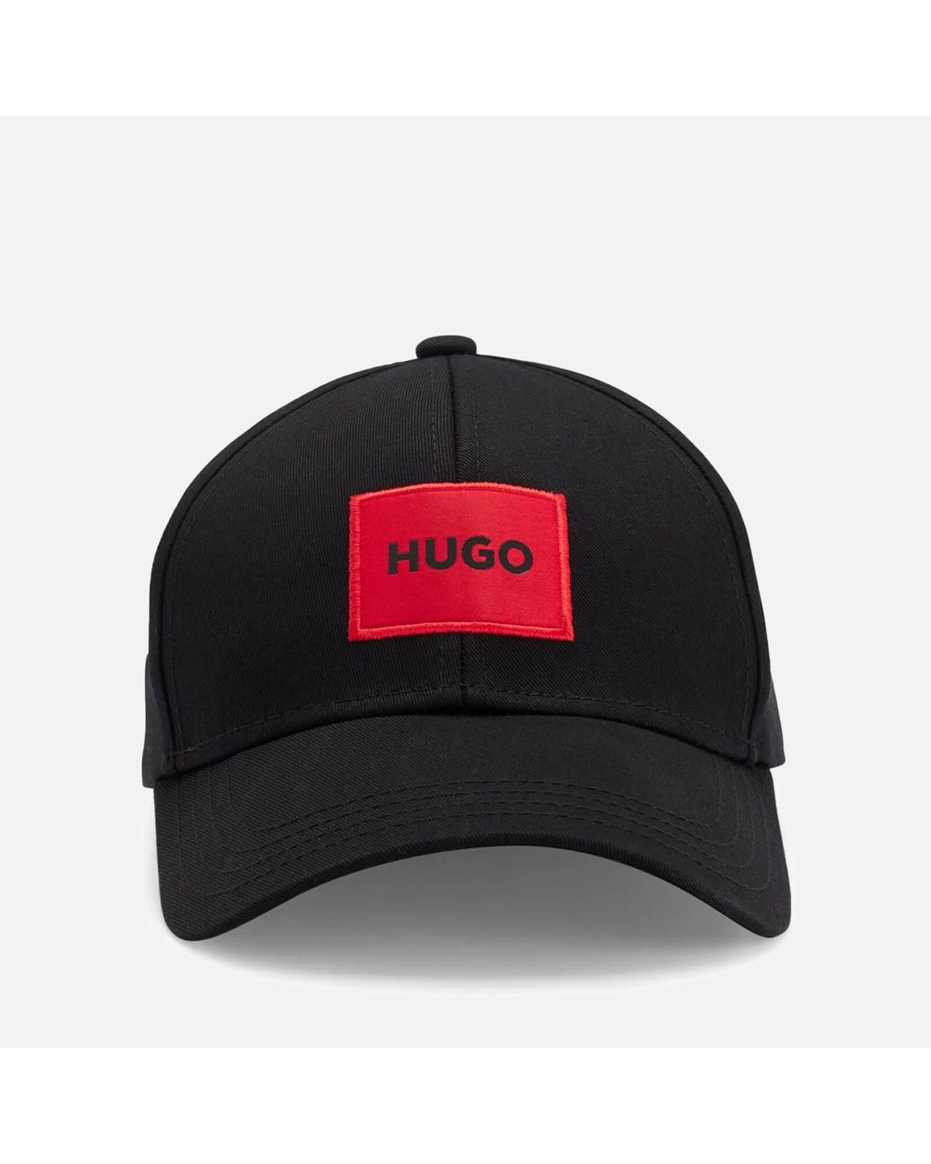 Red hugo boss cap discount