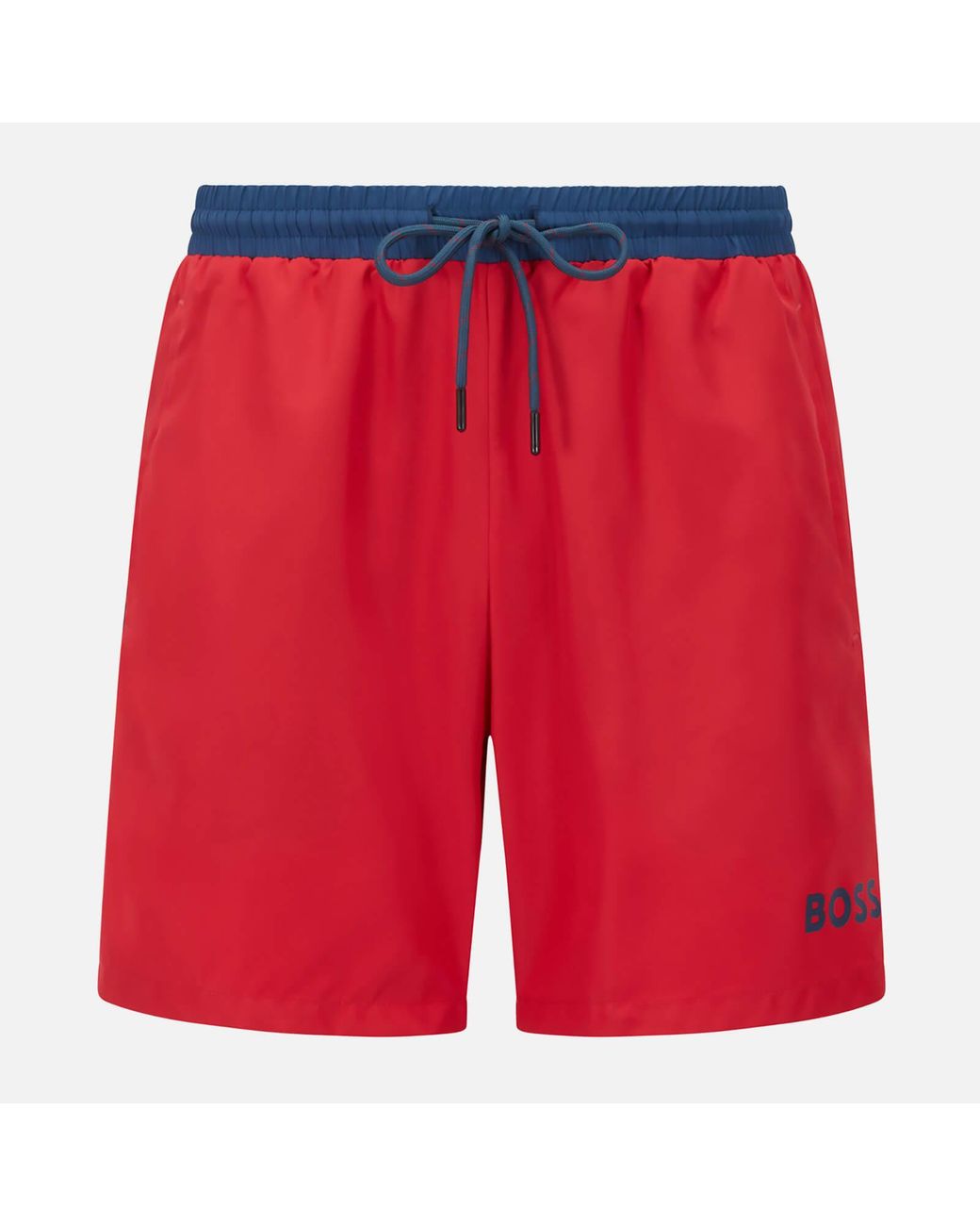 BOSS by HUGO BOSS Bodywear Starfish Swim Shorts in Red for Men | Lyst