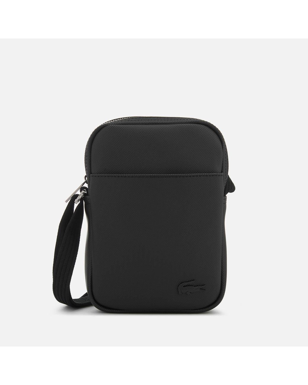 Lacoste Men's Slim Vertical Camera Bag in Black for Men | Lyst Australia