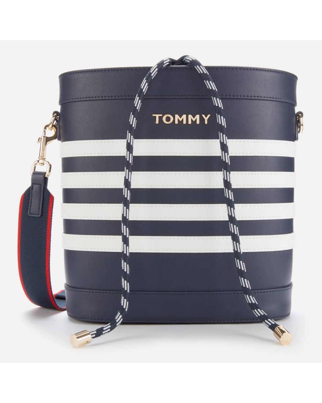 Tommy Hilfiger Item Staple Bucket Bag in Blue | Lyst
