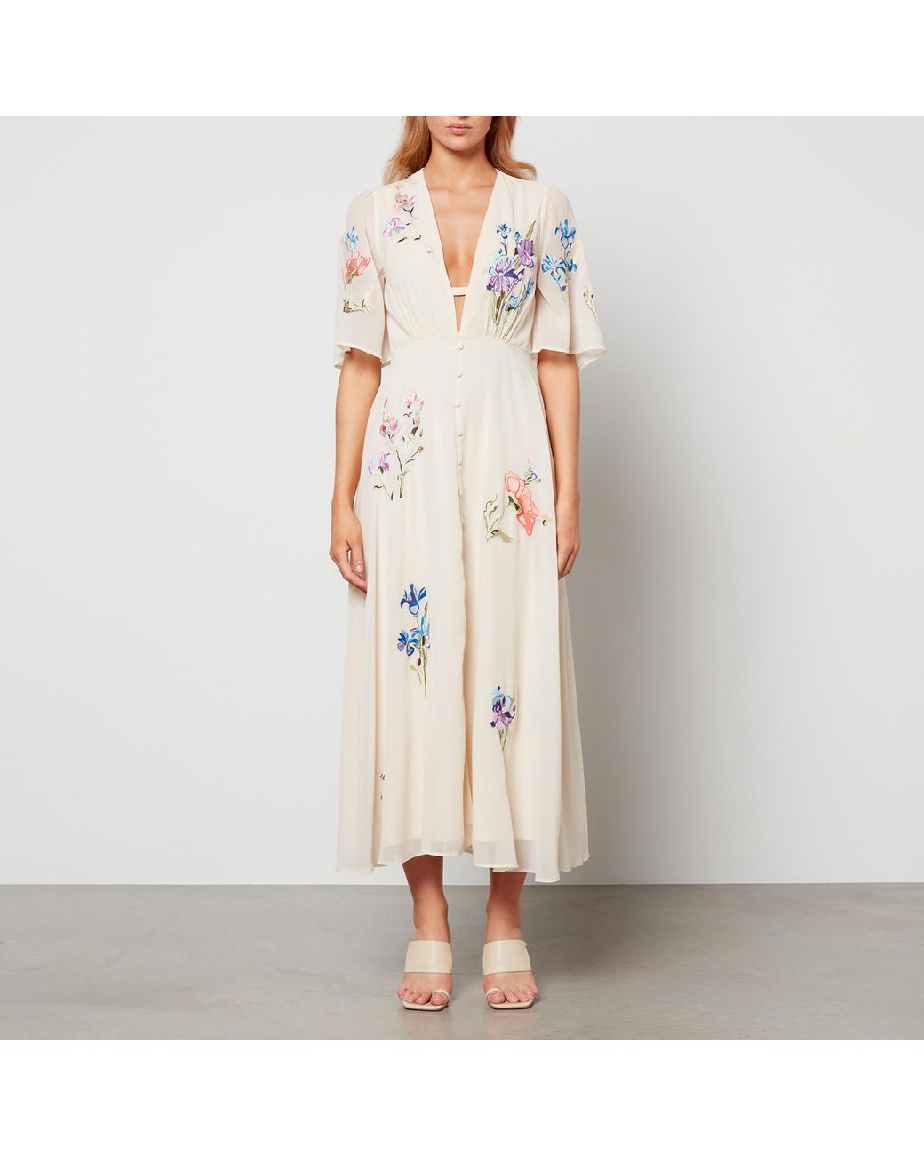 Hope Ivy The Carmen Dress in Natural Lyst Canada