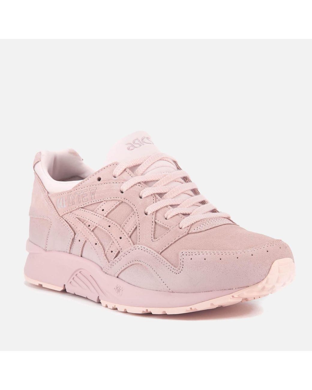 Asics Gel-Lyte V Suede Trainers In Pink | Lyst