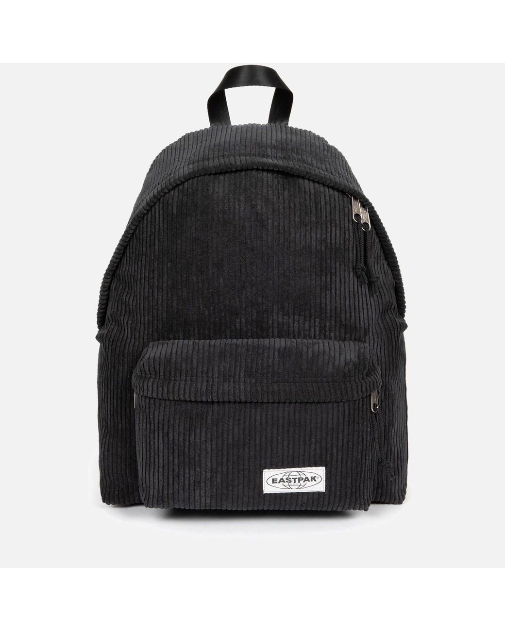 Eastpak Large Corduroy Backpack in Black Lyst