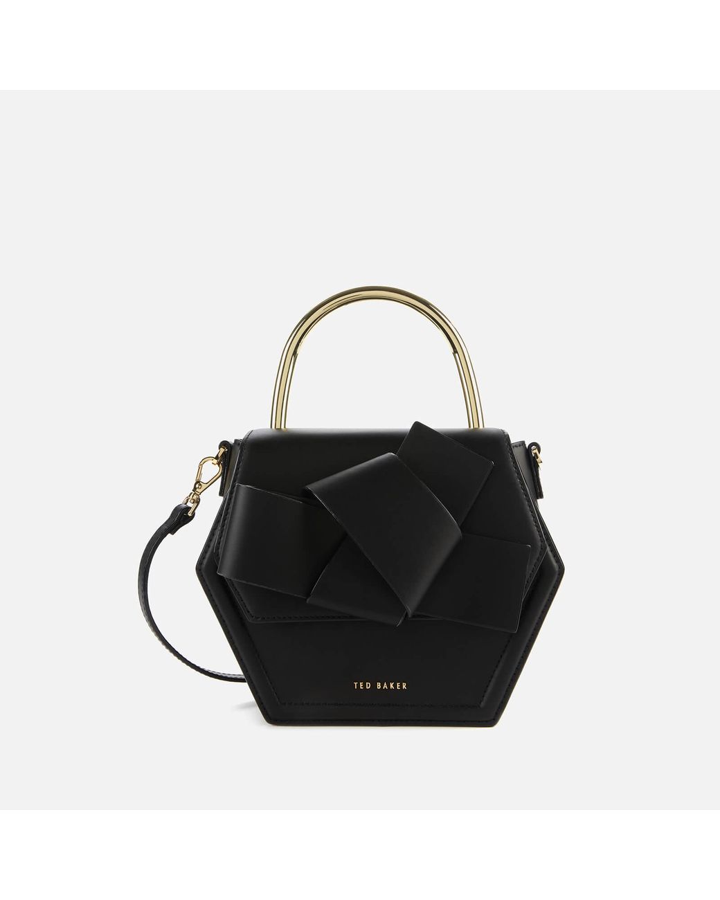 Ted Baker Hexana Top Handle Bag in Black Lyst