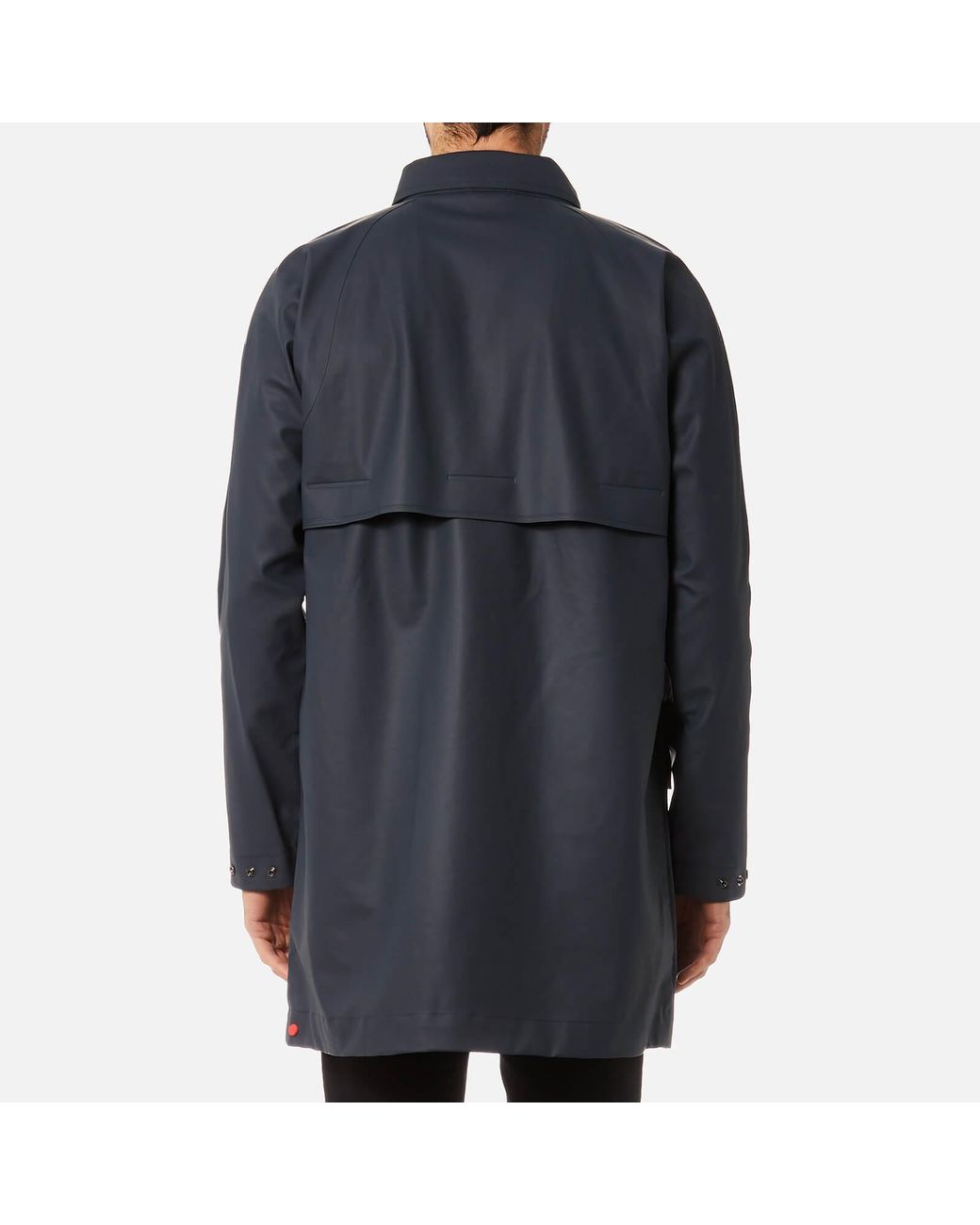 HUNTER Original Rubber Raincoat in Blue for Men Lyst Canada