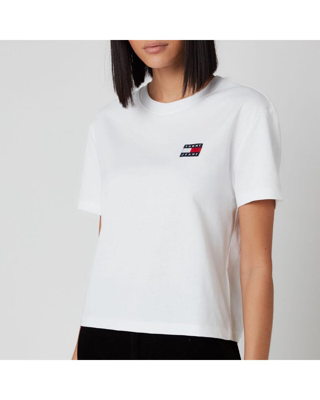 tommy badge t shirt