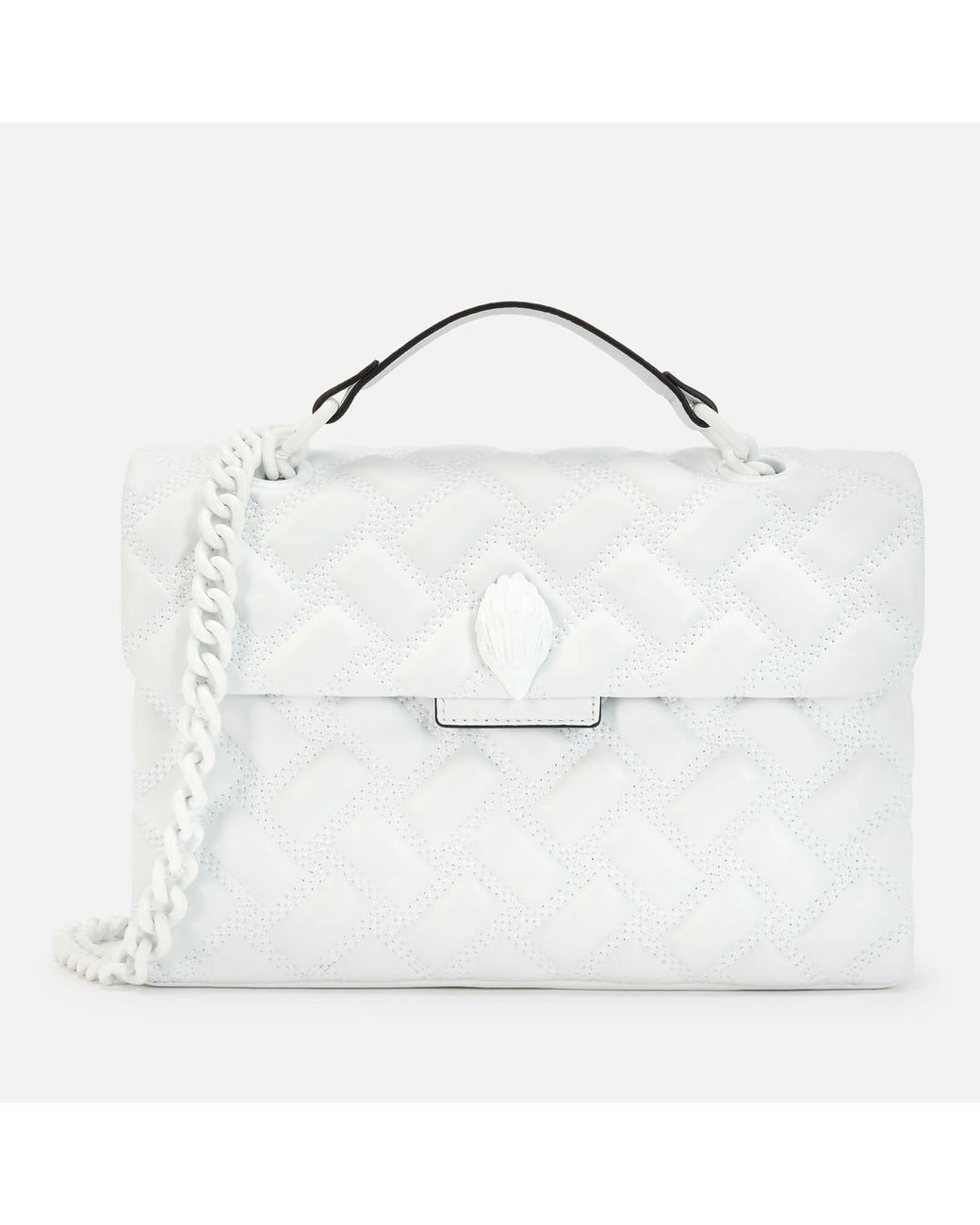Kurt Geiger Kensington Drench Bag in White Lyst