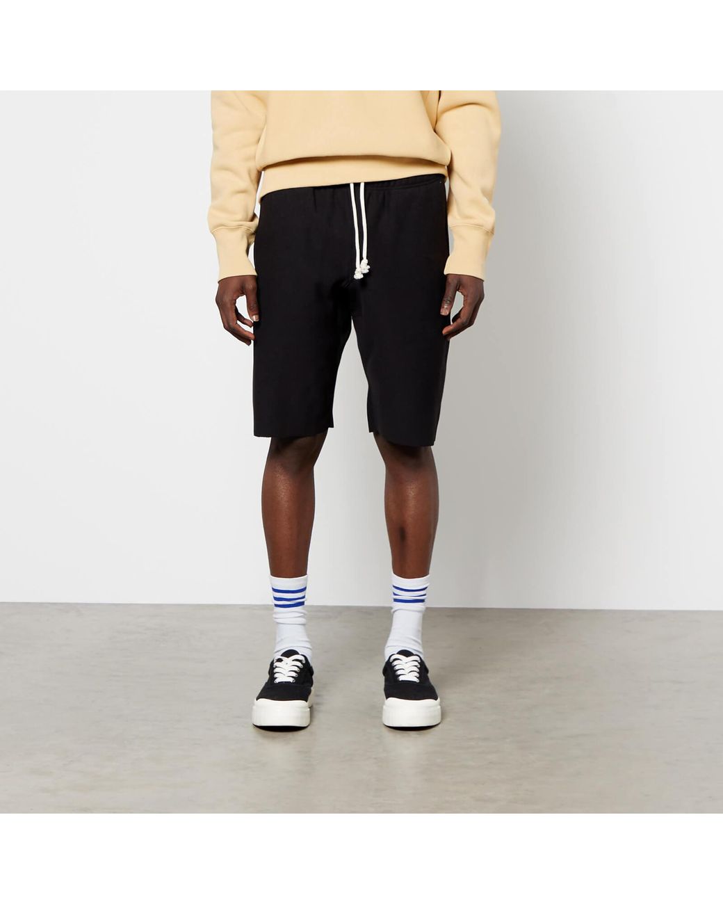 Champion Cotton Sweat Shorts in Black 