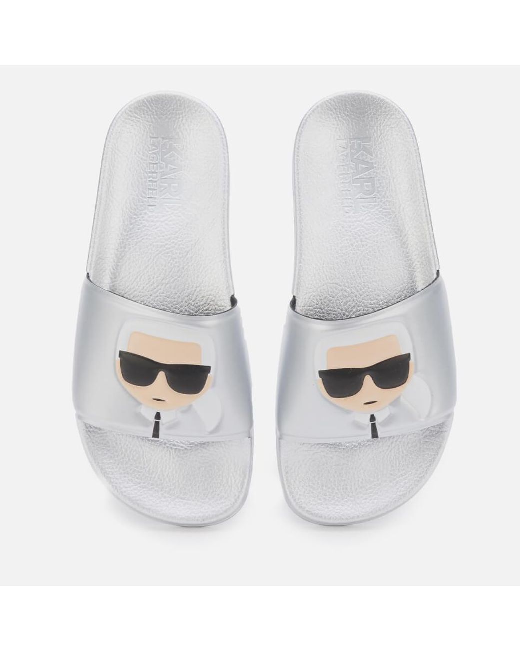 karl lagerfeld slide sandals