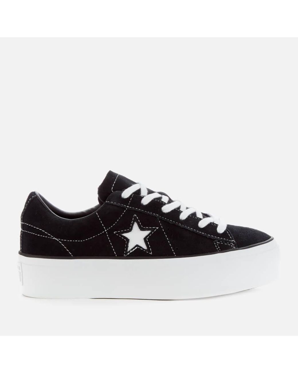 converse opi black platform