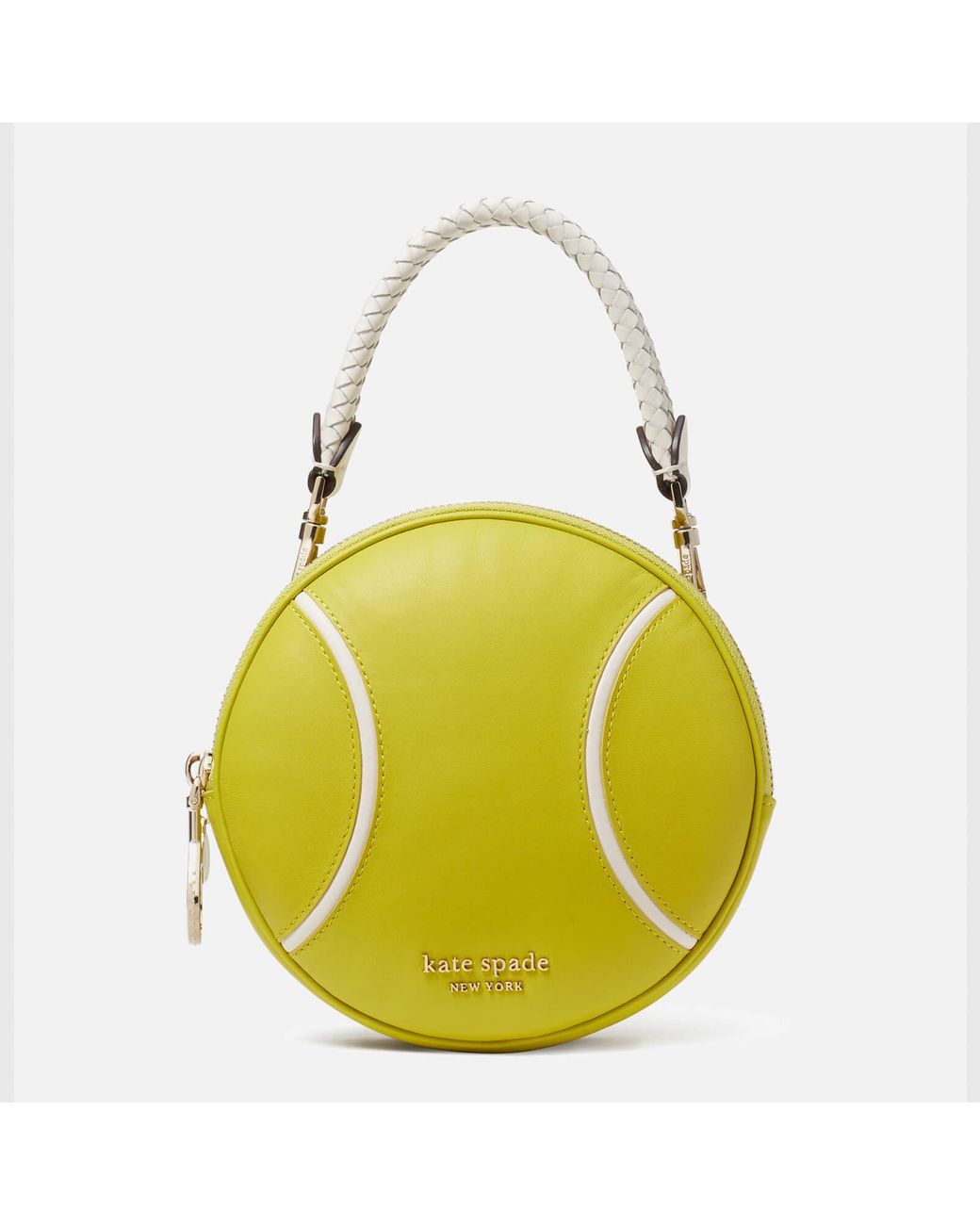 Kate Spade Double Tennis Ball Small Cross Body Bag in Green Lyst