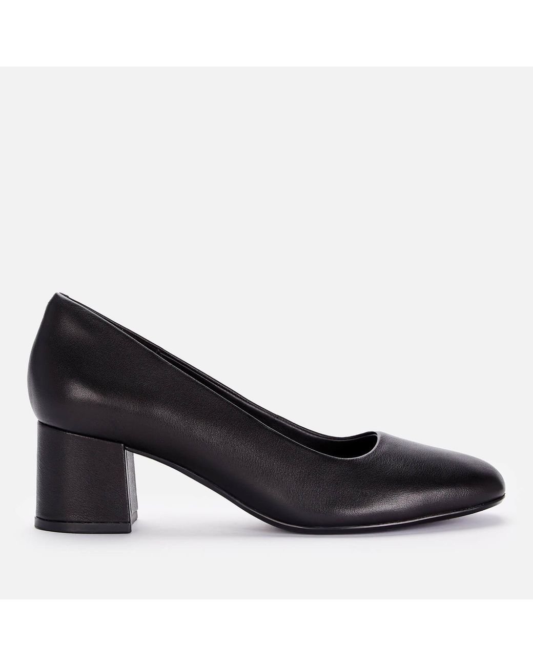 clarks sheer lily leather pumps