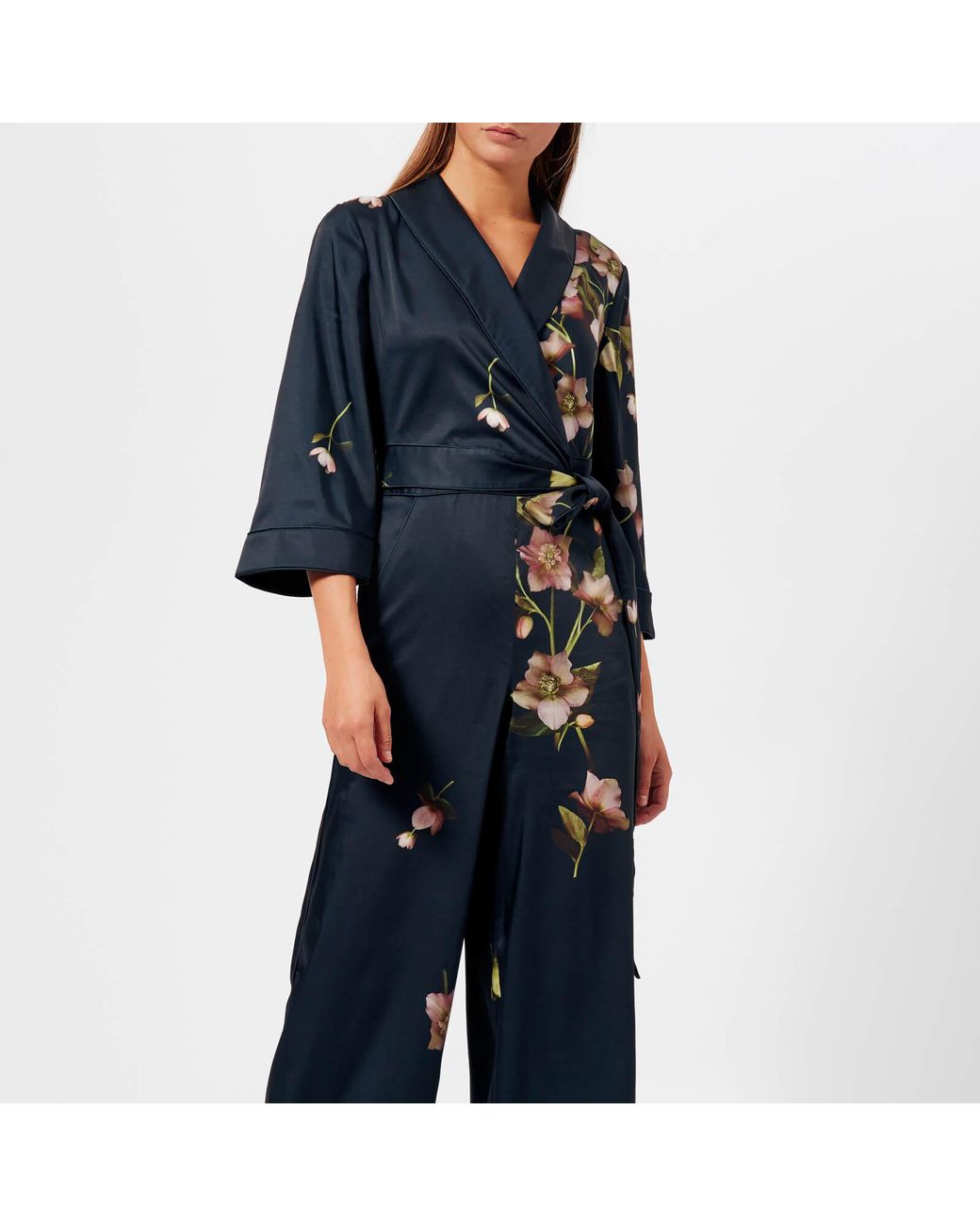 Ted Baker Arboretum Pyjama Jumpsuit in Blue Lyst Australia