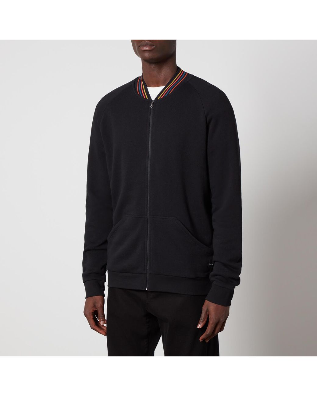 Cotton-Jersey Bomber Jacket