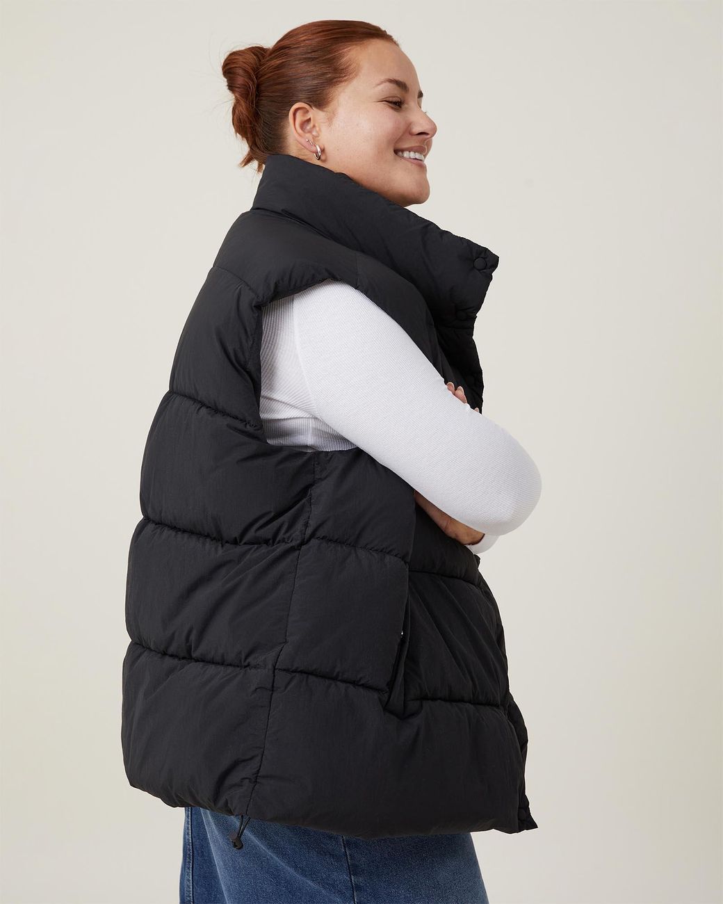Cotton on body puffer cheap