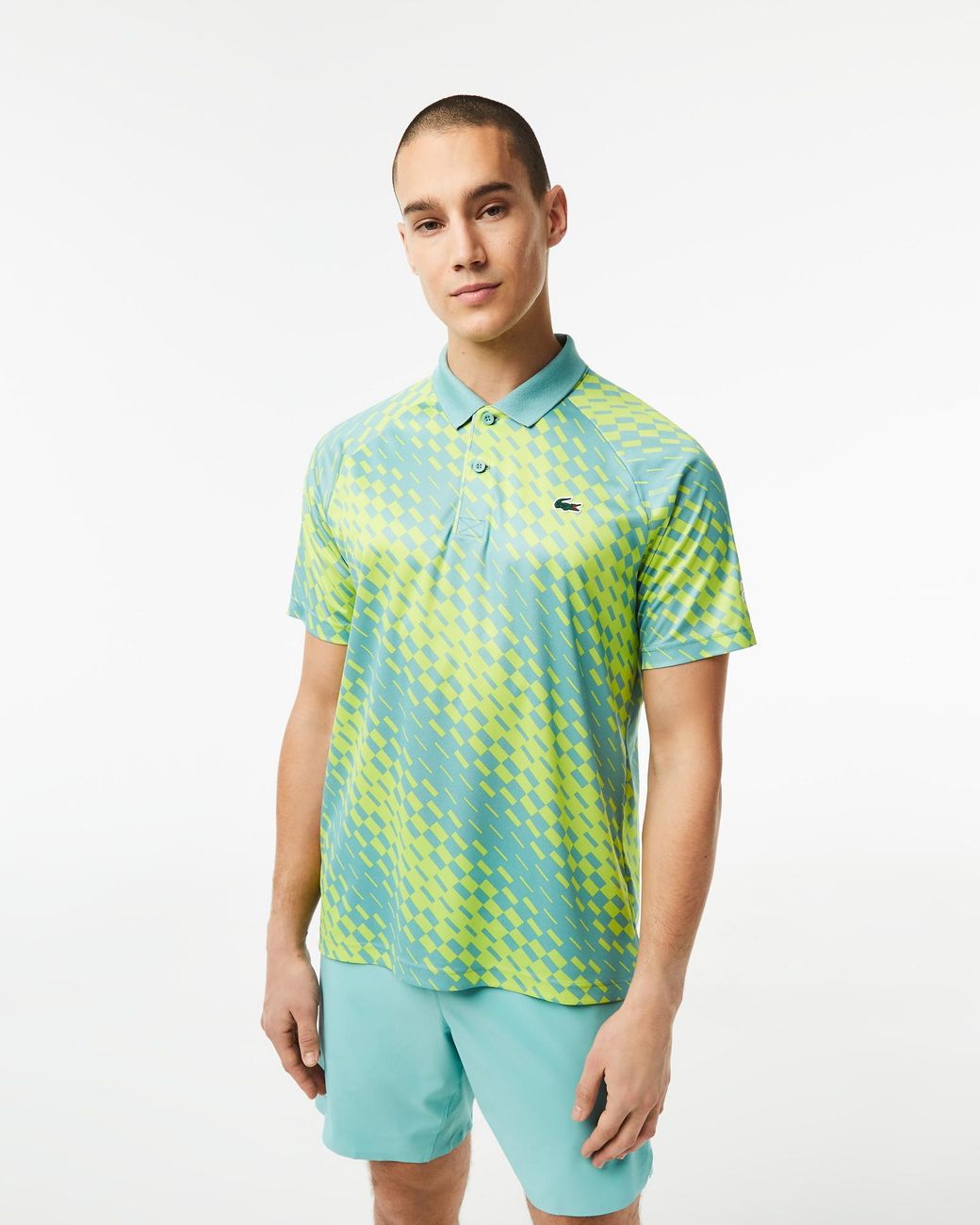 Lacoste Tennis X Novak Djokovic Fan Version Polo Shirt in Green for Men ...