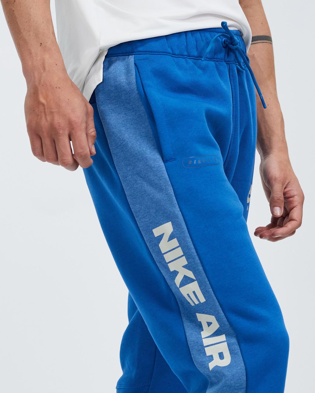 men's brushed back fleece joggers