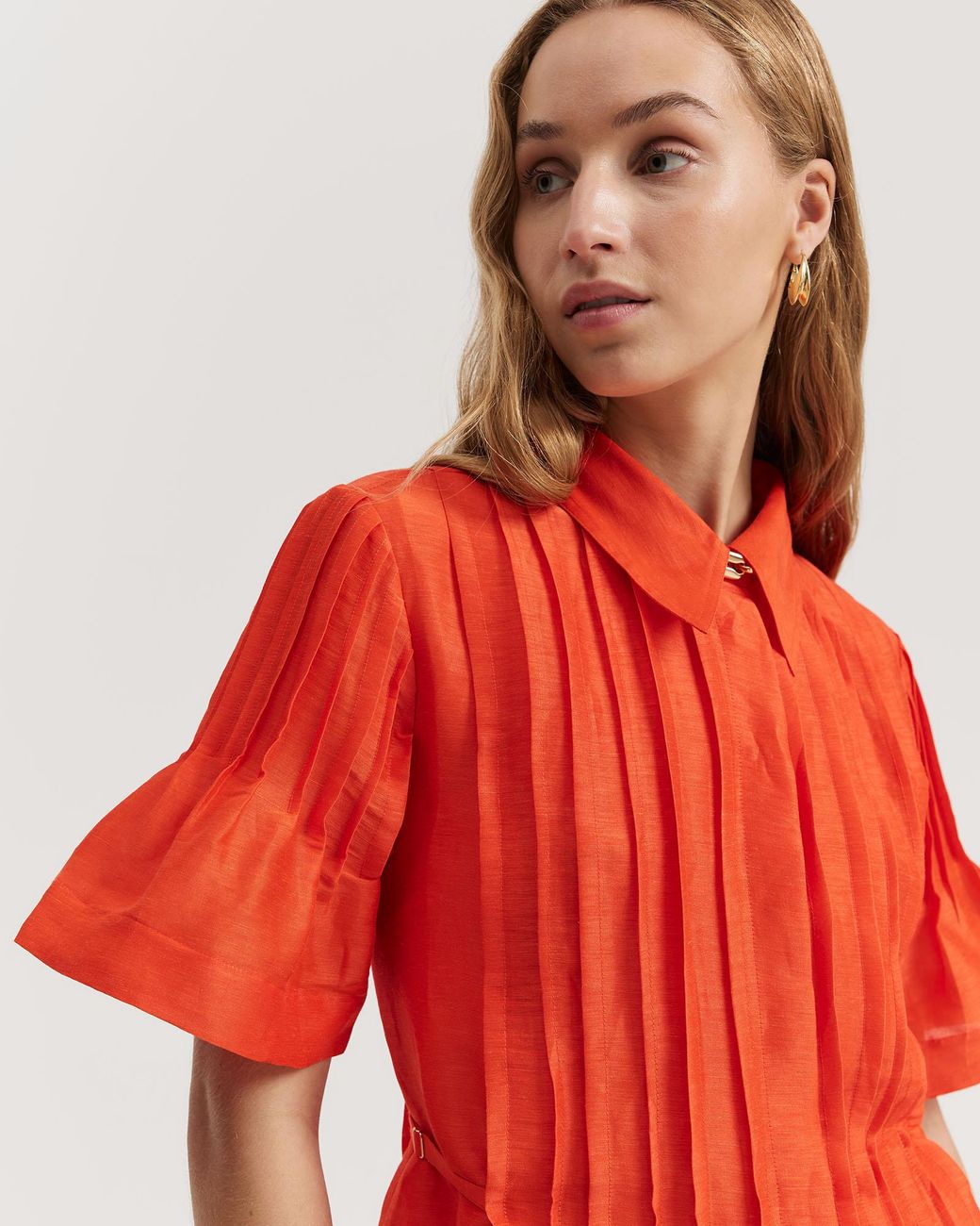 Country road top red dress