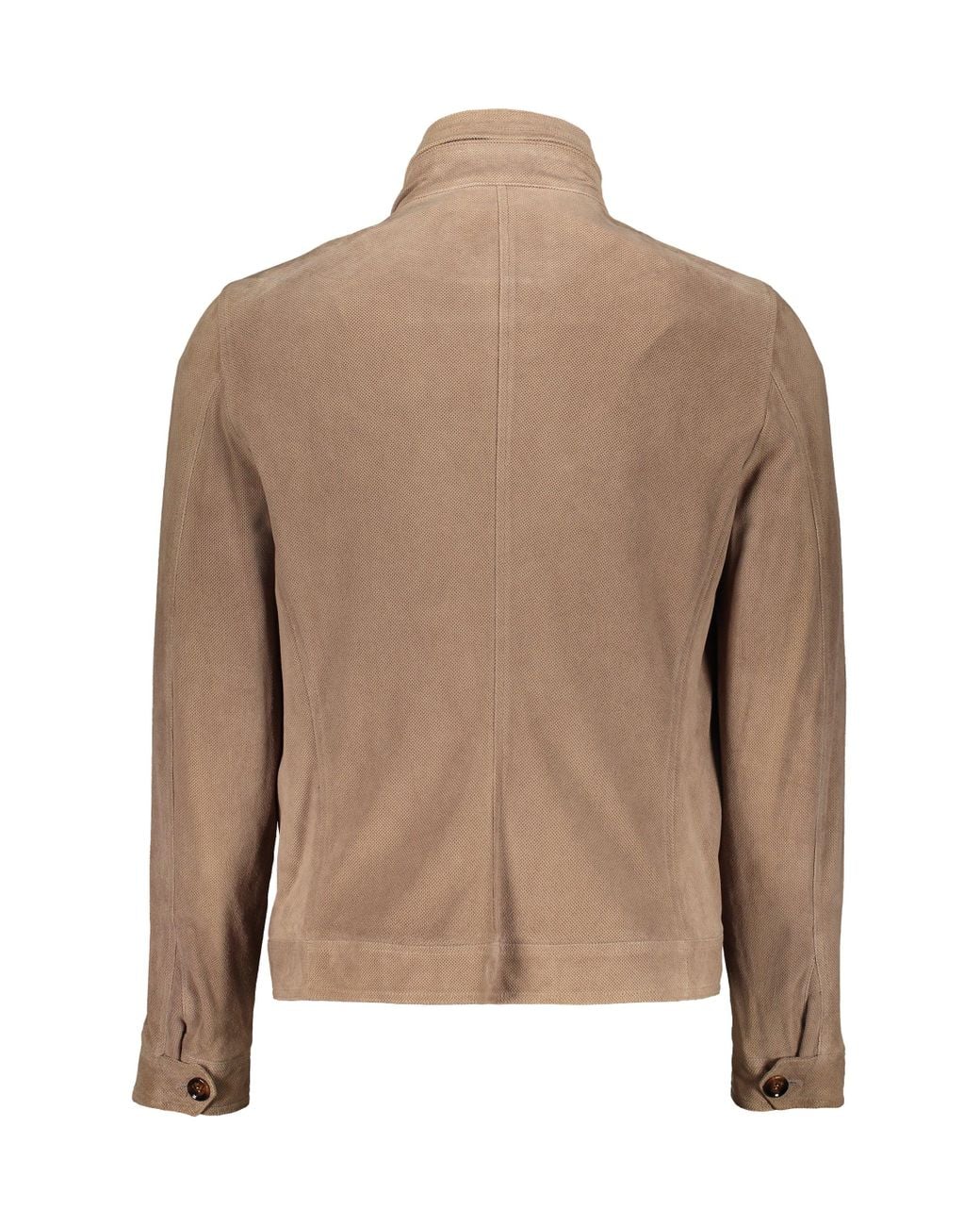 Moorer Brown Leather Jacket