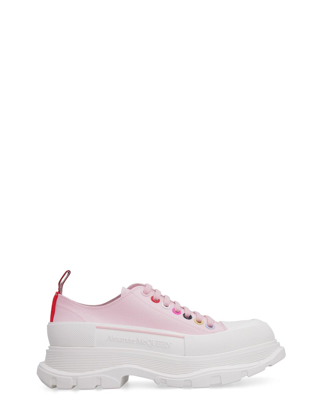 alexander mcqueen fabric trainers