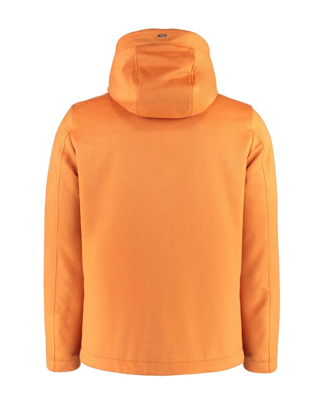 Herno Orange Cashmere Jacket