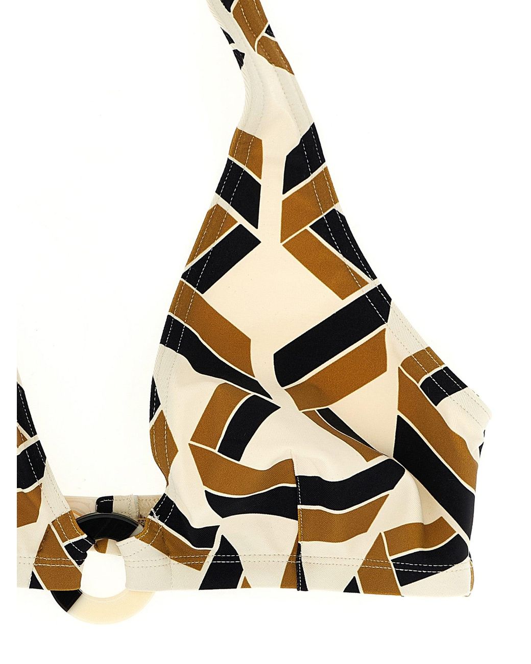 Eres Metallic 'Dimension' Bikini Top