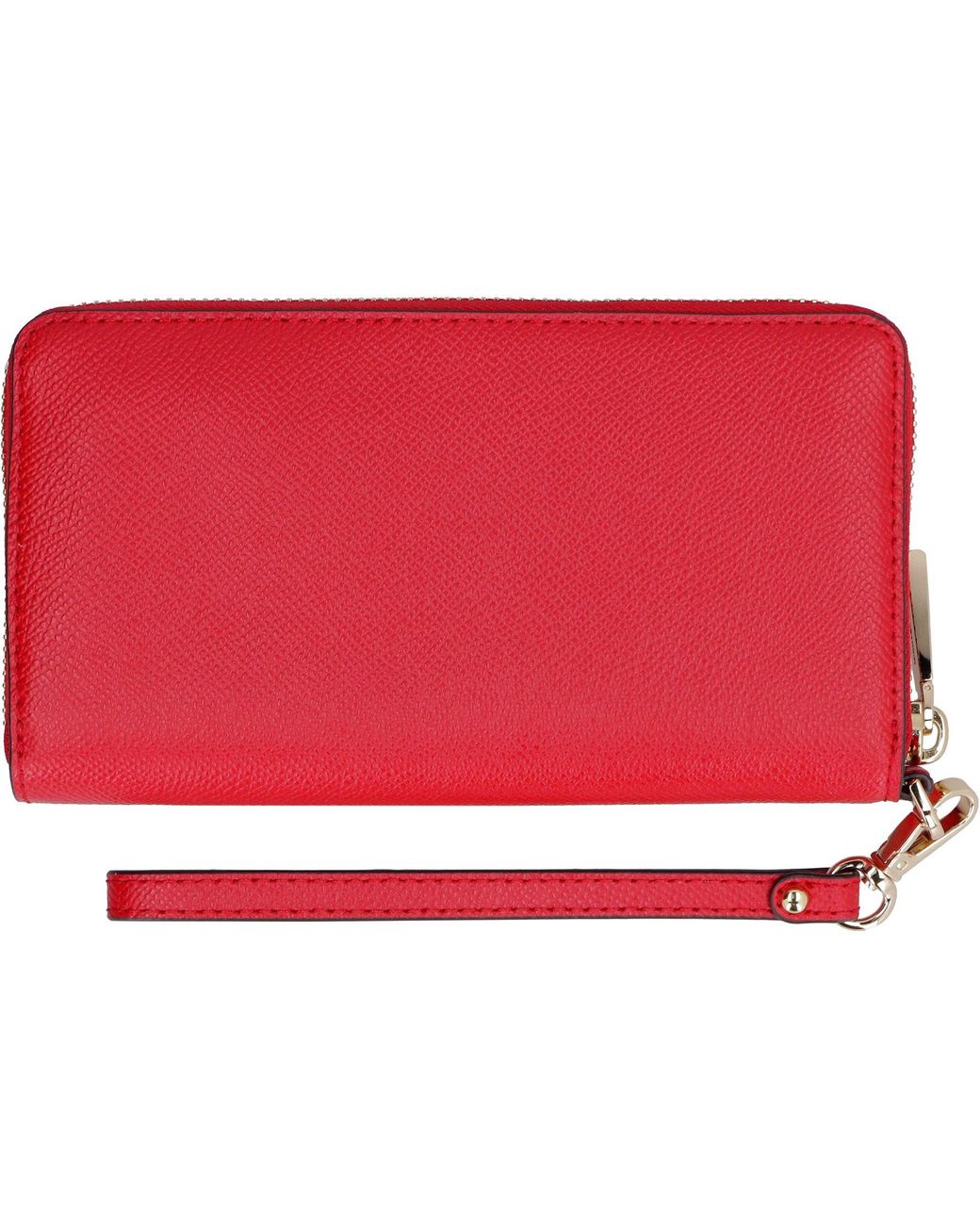 MICHAEL Michael Kors Leather Continental Wallet in Red | Lyst