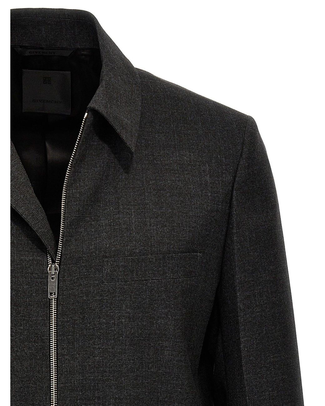 Givenchy Black Structured Blouson for men