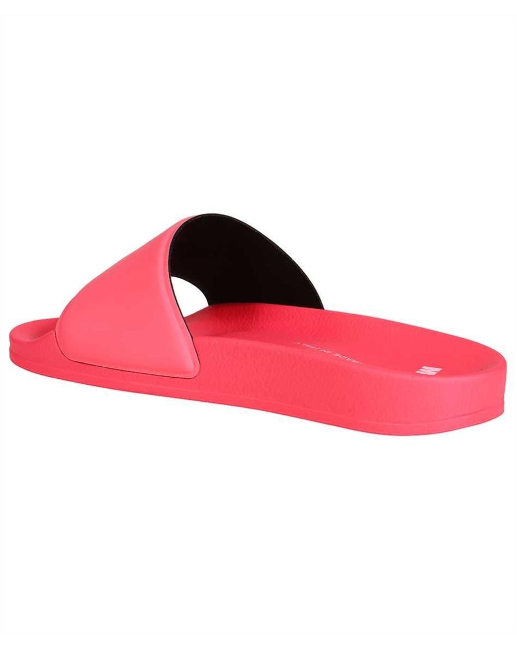 MSGM Pink Slides With Logo