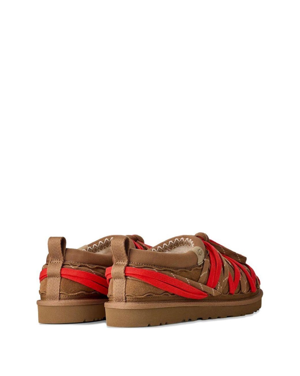 Ugg Red 'Tasman Lace' Sabots