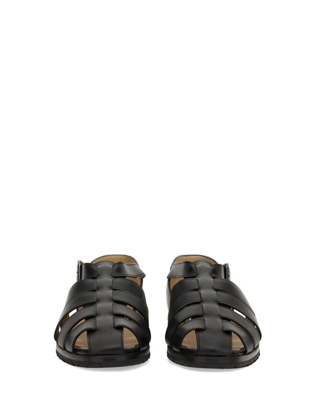 サンダル Paraboot Sandalo Ferret Aragon Paraboot Sandalo Ferret/Aragon in Black for Men | Lyst