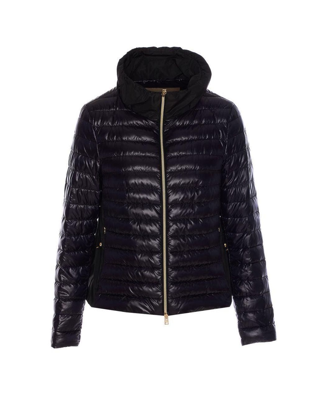 Herno Down Jacket in Blue | Lyst