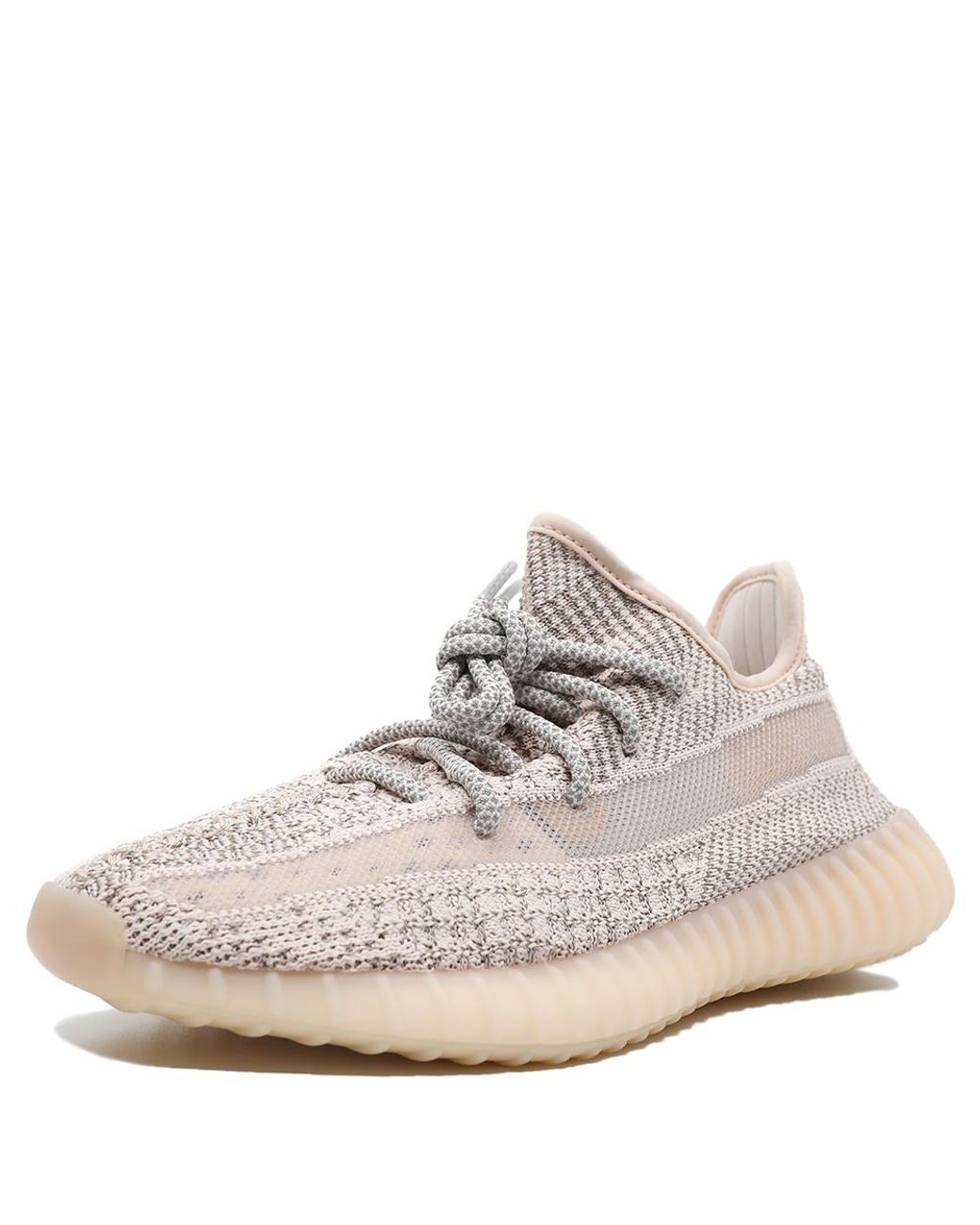 yeezy pink reflective