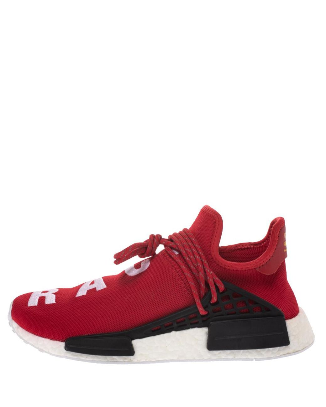 red human race shoes