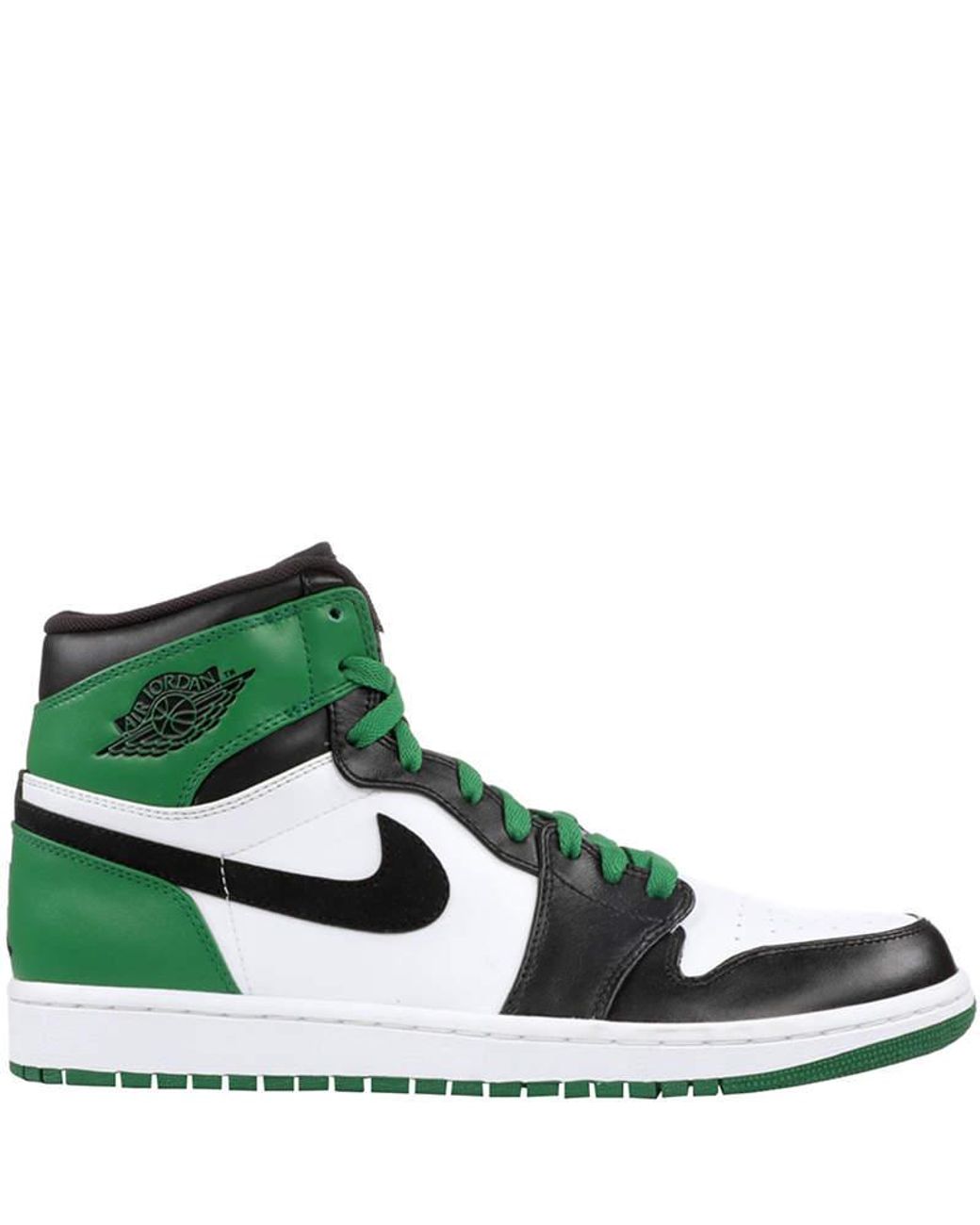 nike high top leather shoes