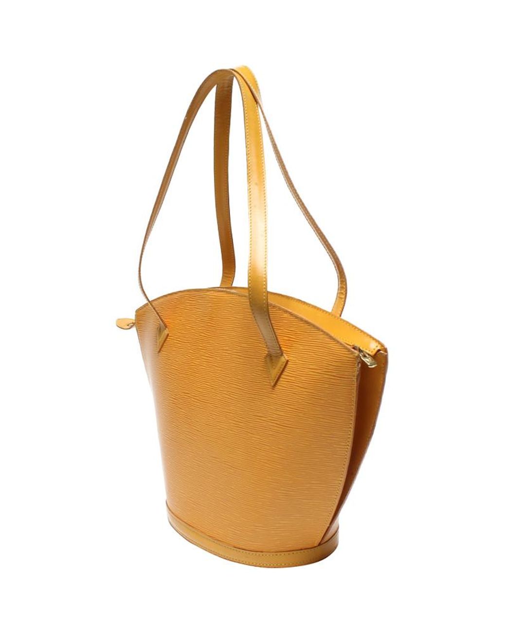 Women S Yellow Louis Vuitton Dune Epi Leather Saint Jacques Gm Bag
