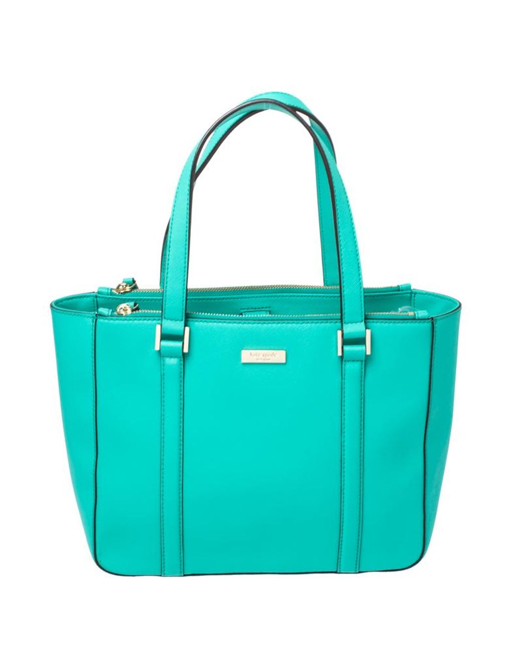 Kate Spade Mint Green Leather Newbury Lane Briar Tote Lyst