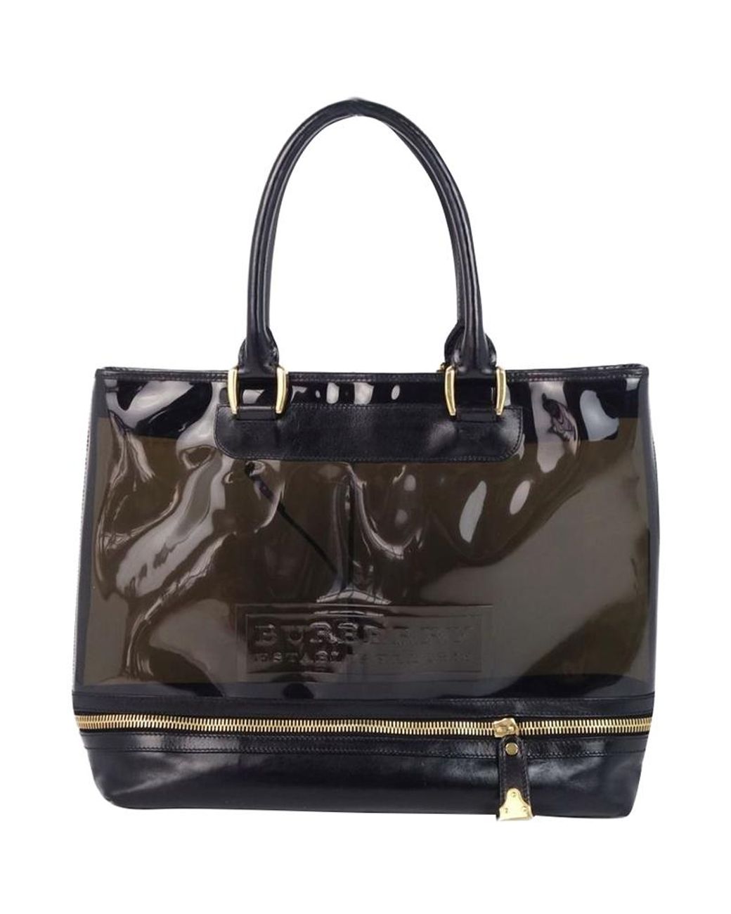 burberry vinyl tote