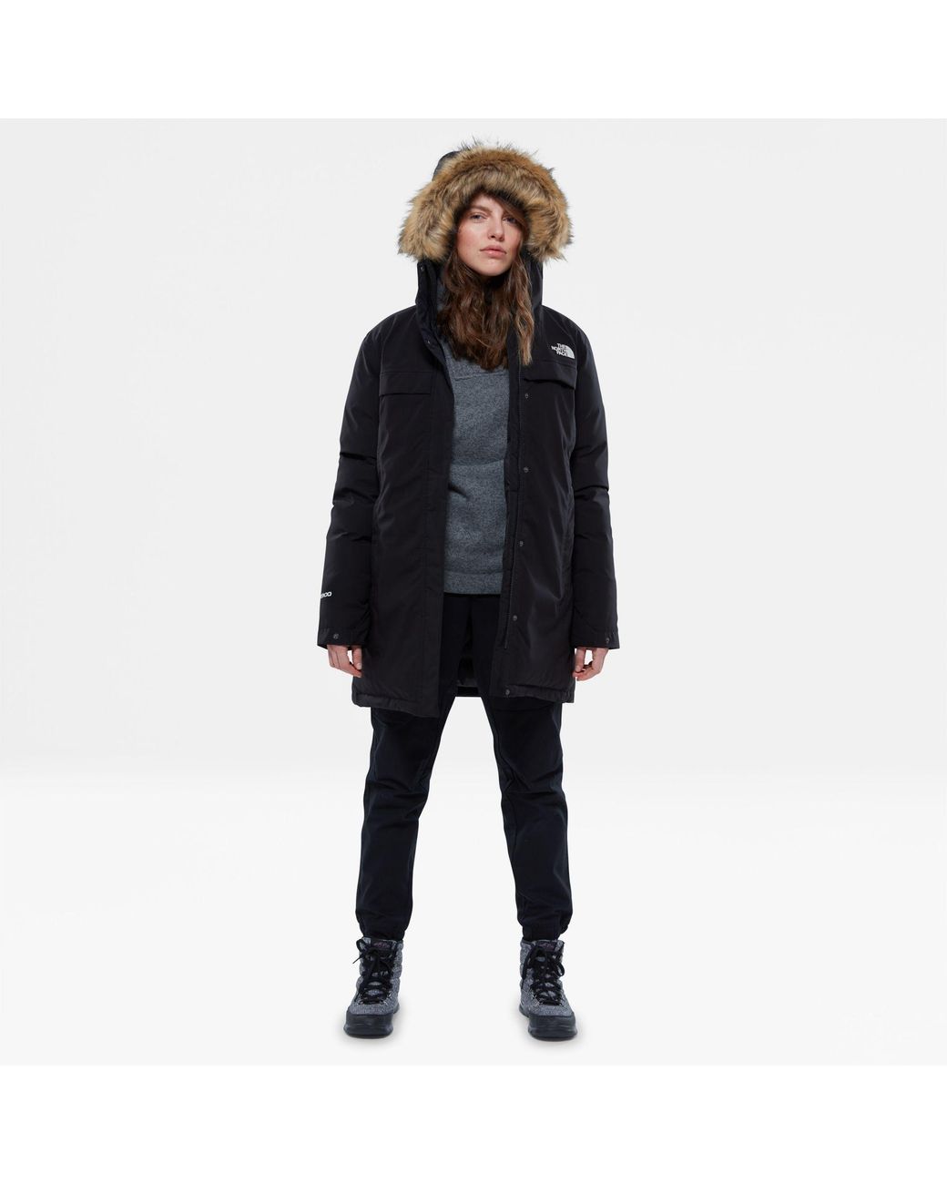 the north face cagoule parka