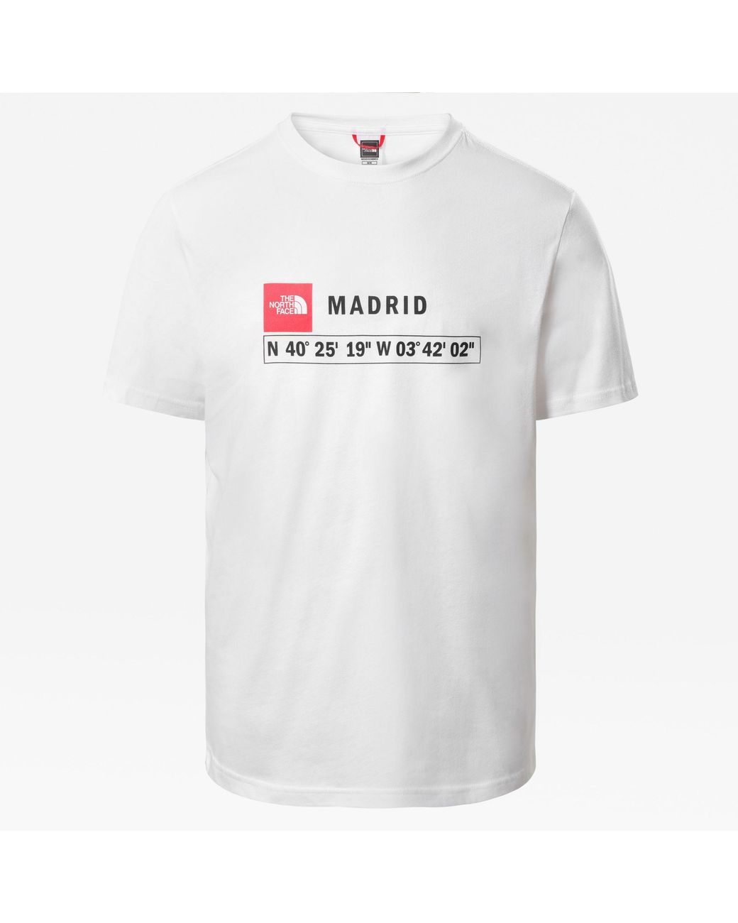 North Gps Madrid T-shirt in het Wit voor heren Lyst NL
