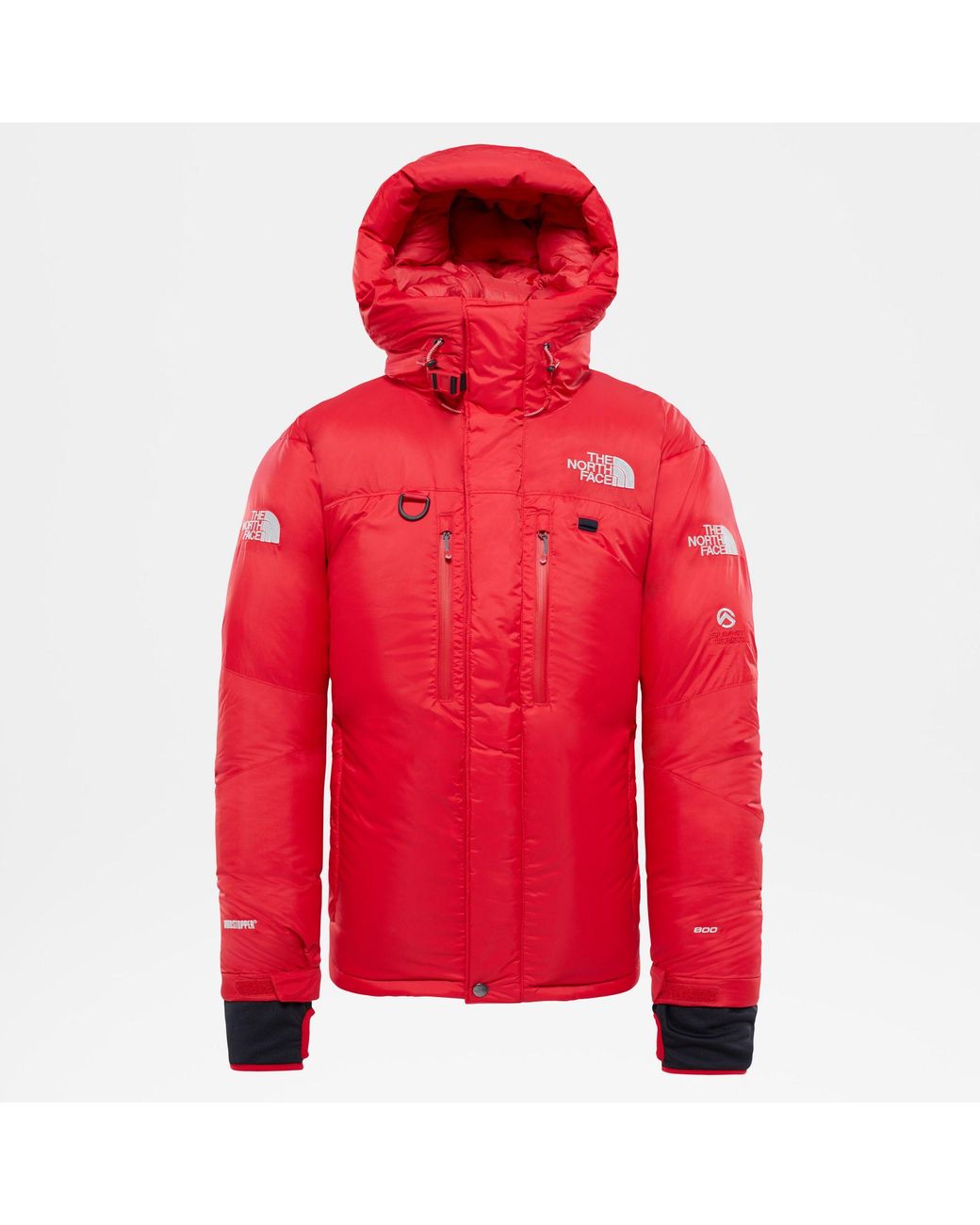 The North Face Men's Summit Series Himalayan Parka Tnf Red/tnf in 