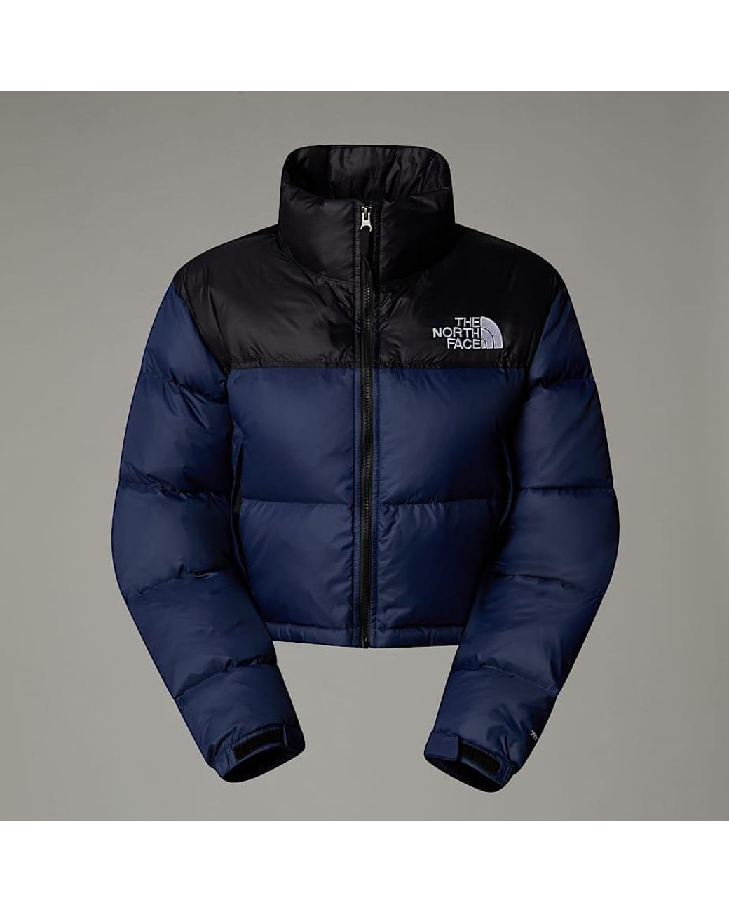 The North Face Nuptse Short Jacket in Blue | Lyst UK