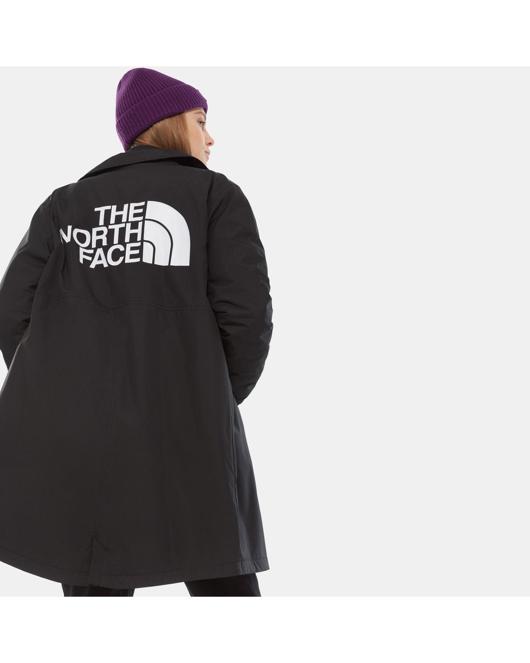 The North Face Women's Telegraphic Coaches Jacket Tnf in Black | Lyst UK