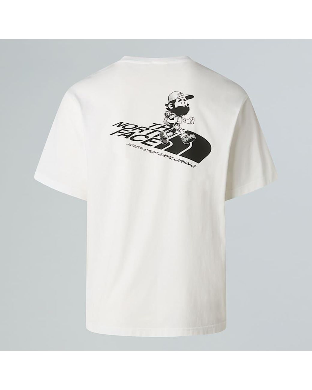The North Face Run Graphic Relaxed T-Shirt in White for Men
