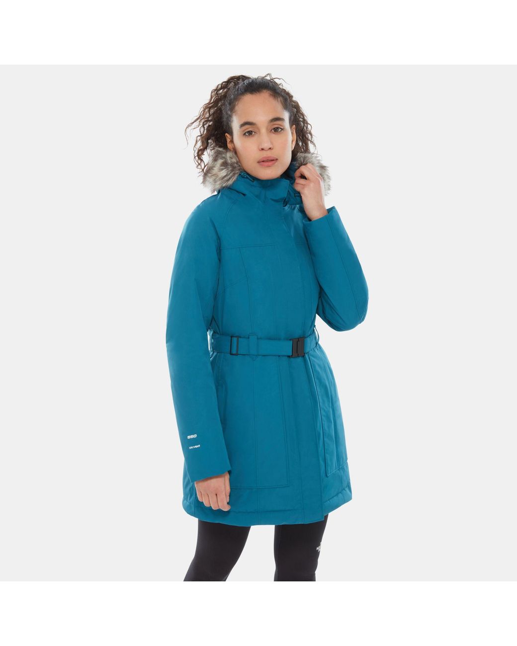 The North Face Women's Brooklyn Parka 2 Coral in Blue | Lyst UK