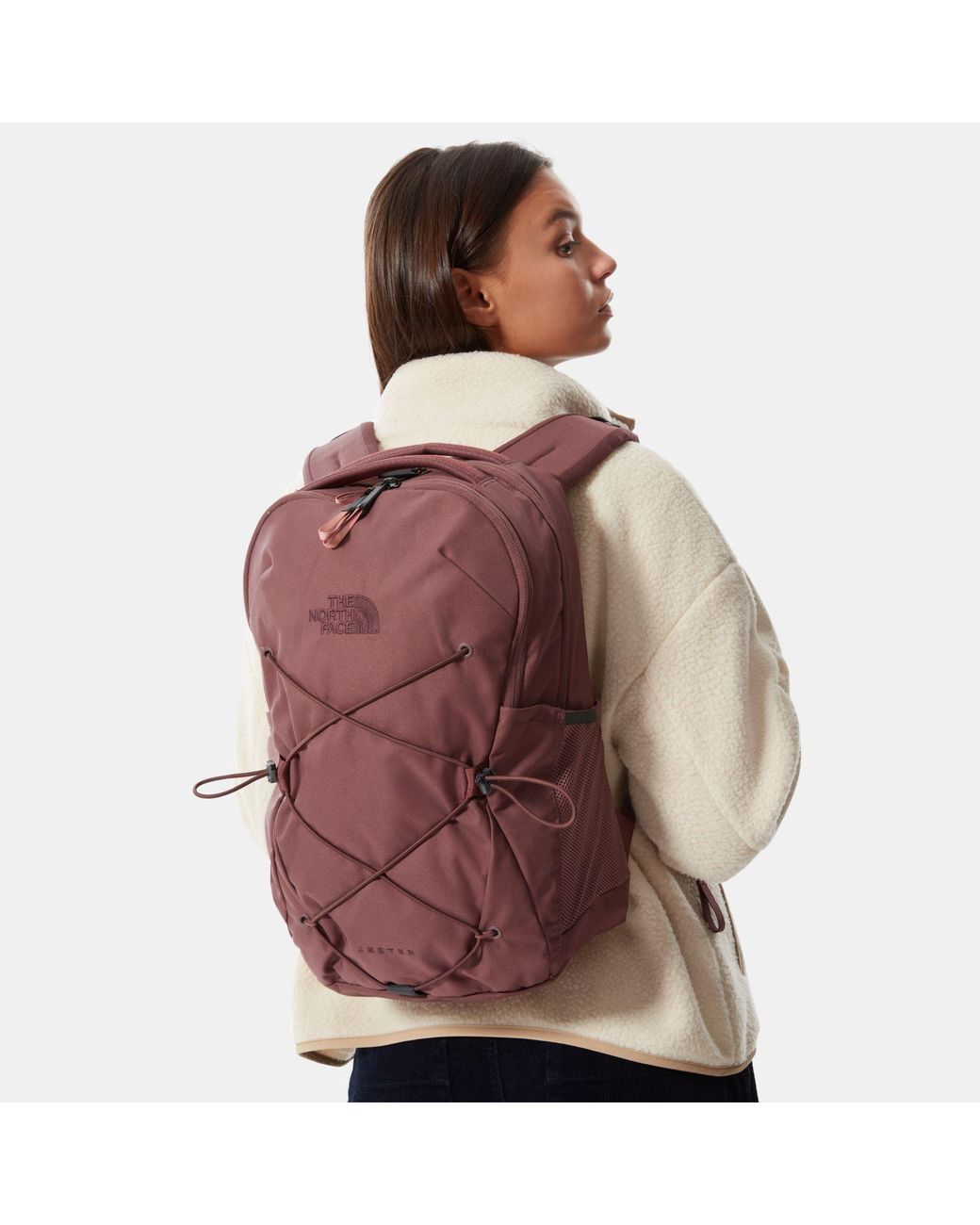 The North Face Women's Jester Backpack Marron /pink Clay One in Purple |  Lyst UK