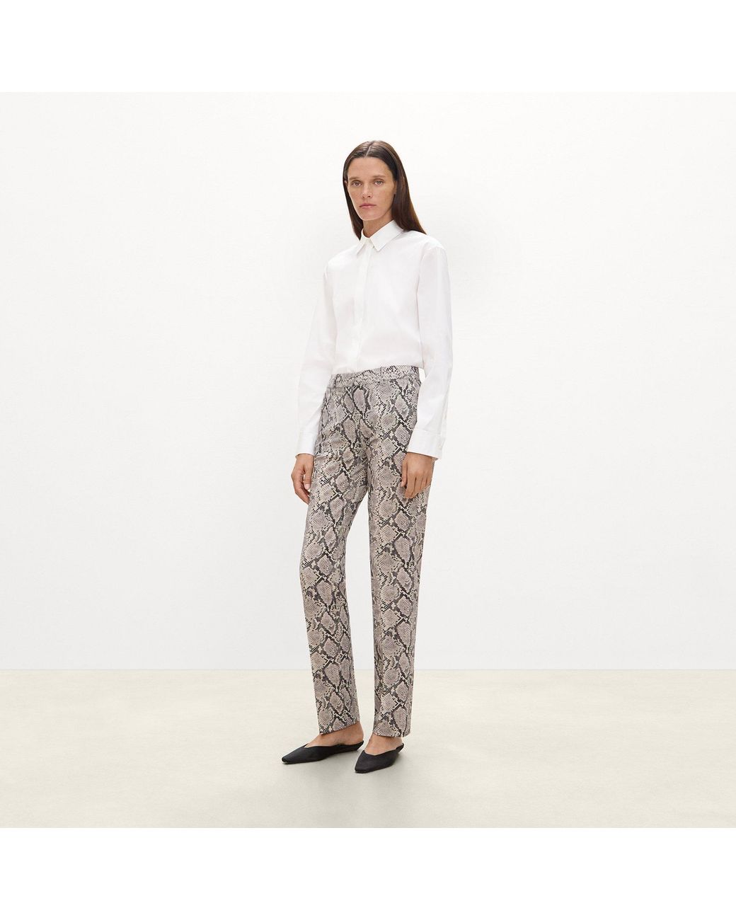 Theory White Marcee Pant